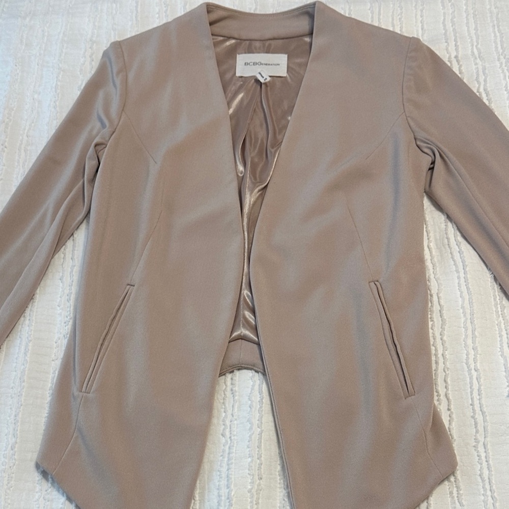 BCBGeneration Women's Taupe Blazer